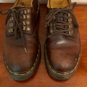 Vintage Dr.Martens Brown Leather Shoes